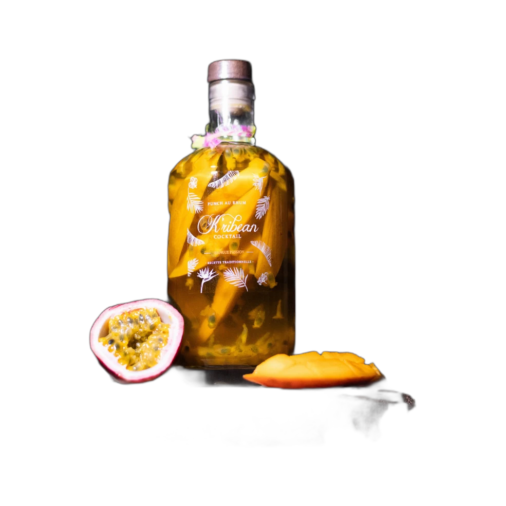 K'Ribean - Rhum arrangé mangue-passion 25 cl
