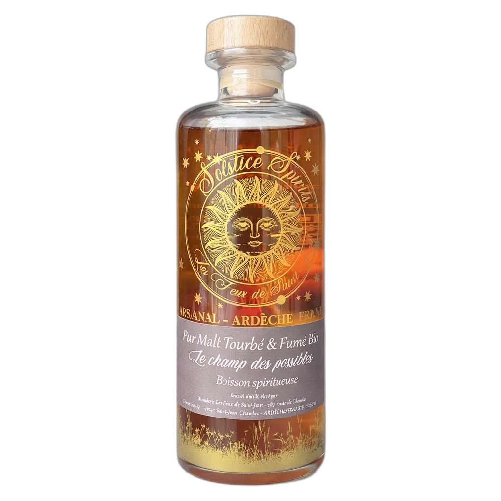 Les Feux De Saint Jean - Whisky Pur Malt Tourbé - Le Champ Des Possibles
