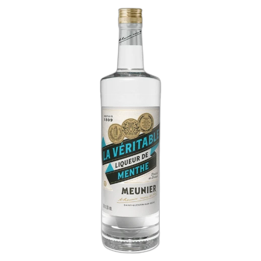 Meunier - La Véritable Liqueur De Menthe - 1L